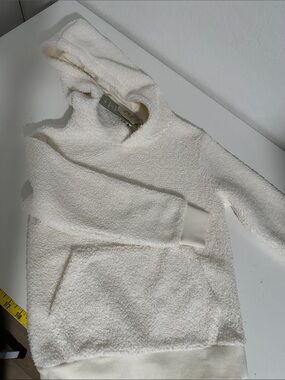 H&M Cream Sherpa Hoodie for Kids